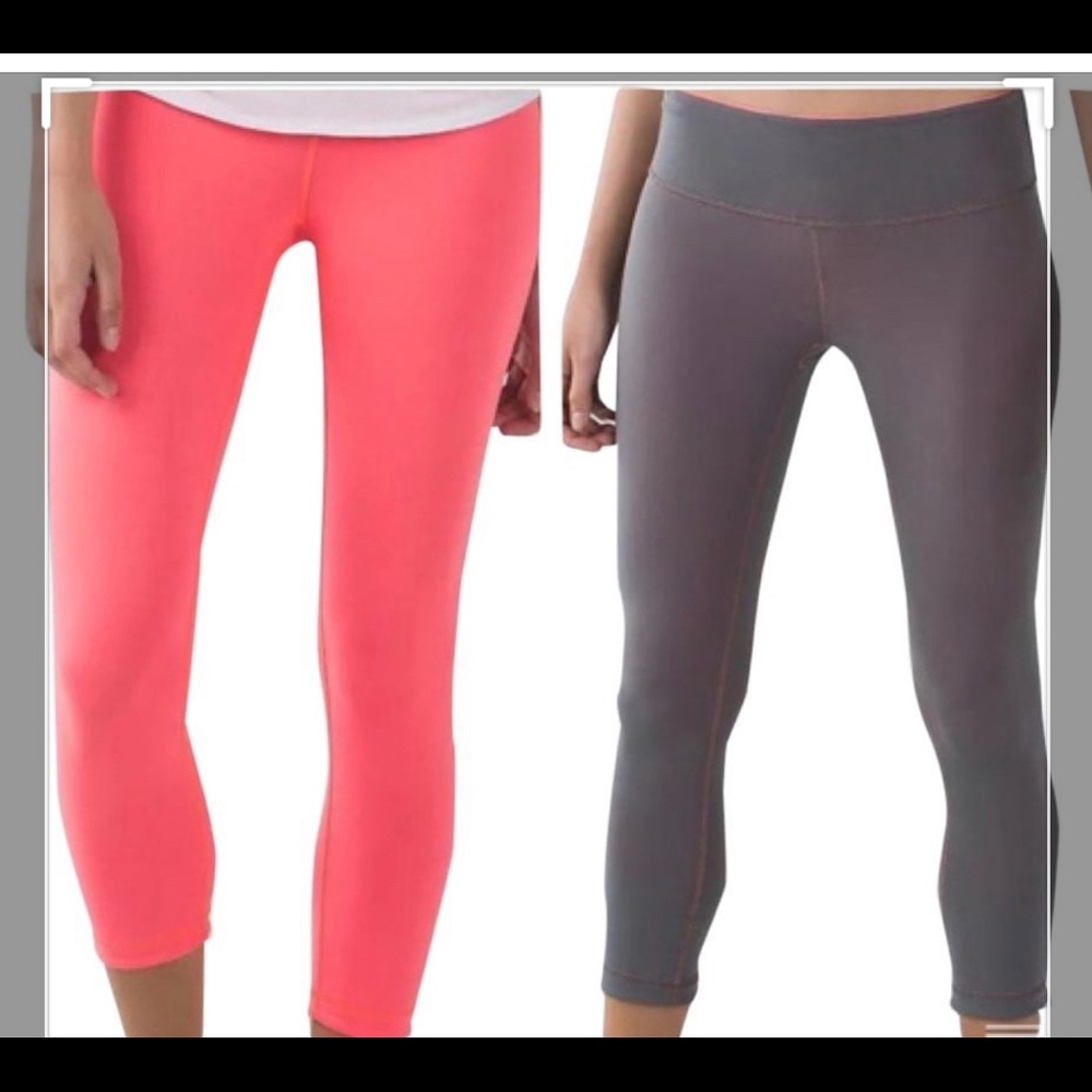 Lululemon Reversible Wunder Under Crop